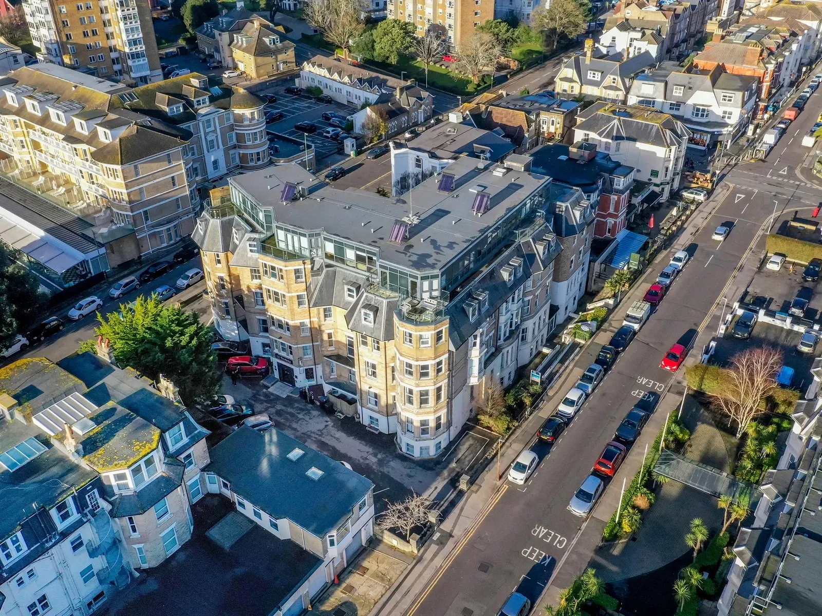 Hôtel à Bournemouth, propriété de la scpi iroko zen